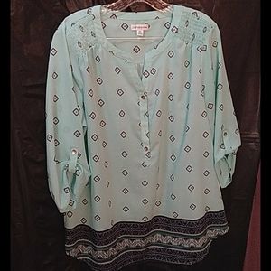 Croft & Barrow tunic top size XL